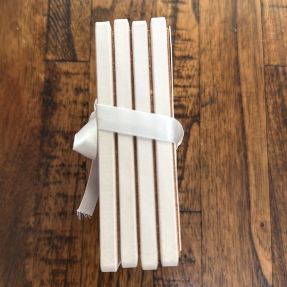 Amanda Greenwood licensed coasters set of 4 Chanel Dior Prada Tom Ford YSL NWT - Picture 7 of 14